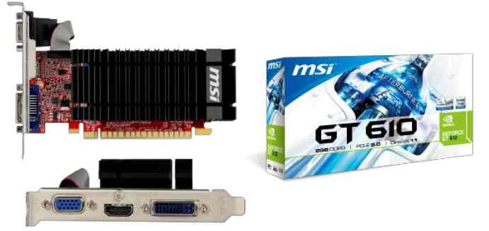 Msi Vga Geforce N610 2gd3hlp